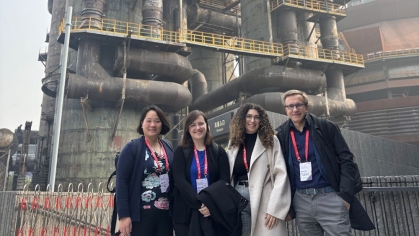 Max Häggblom, Jennifer Sun, Chloe Costea and Lauren Hall