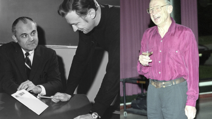 Portraits of Distinguished Professor Richard Bartha