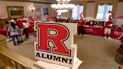 Rutgers Day tables