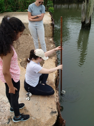 Sampling water