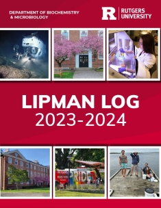 Cover of the Lipman Log 2023-2024